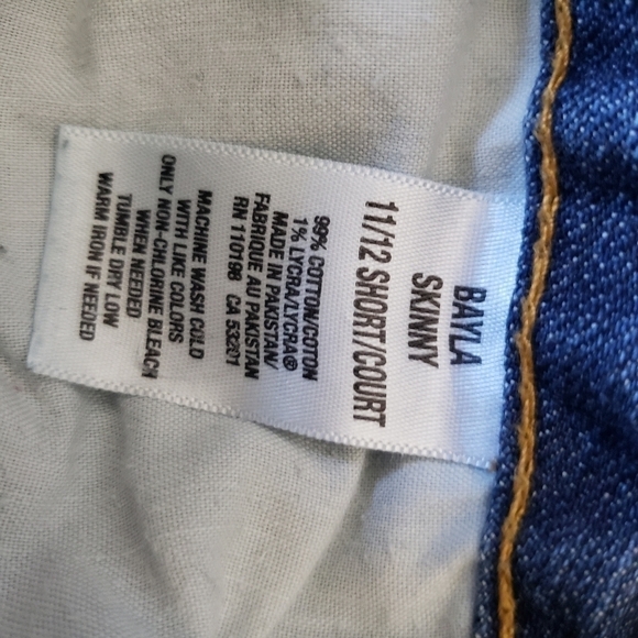 𝅺Aeropostale Bayla Skinny Jeans 11/12 Short - Picture 8 of 9